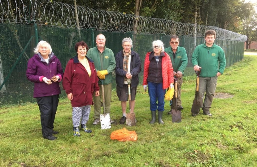 Sandhurst Conservatives annual bulb planting