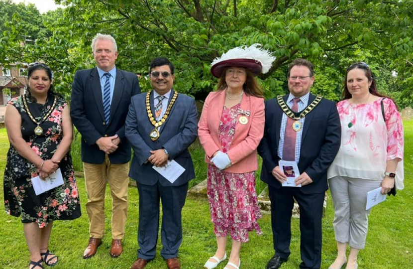 Platinum Jubilee tree planting in Bracknell