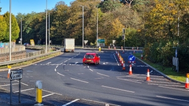 Bracknell Sports Centre Roundabout 