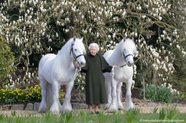 Her Majesty the Queen on her 96th birthday